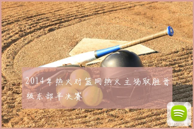 2014年热火对篮网热火主场取胜晋级东部半决赛