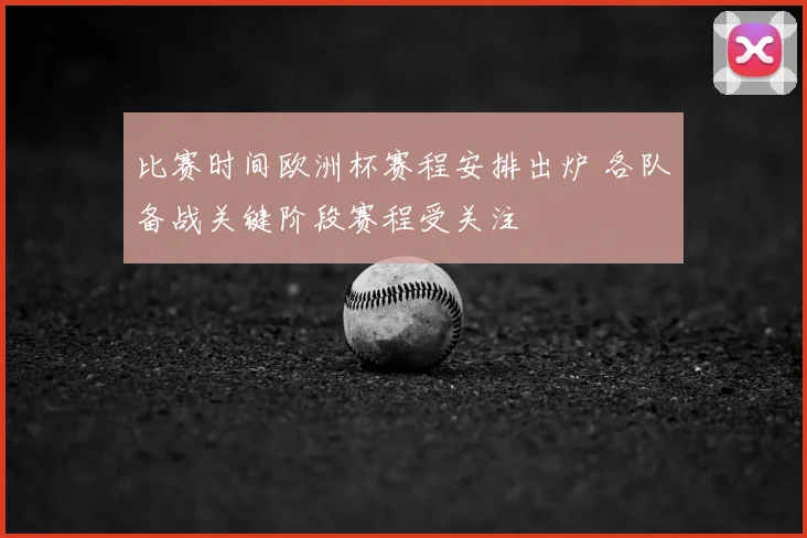 比赛时间欧洲杯赛程安排出炉 各队备战关键阶段赛程受关注